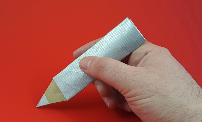 Origami Pencil by Marc Kirschenbaum folded by Gilad Aharoni