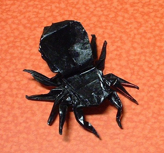 Origami Tarantula by Robert J. Lang folded by Gilad Aharoni