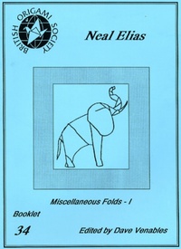 Cover of Neal Elias - Miscellaneous Folds - I by Dave Venables