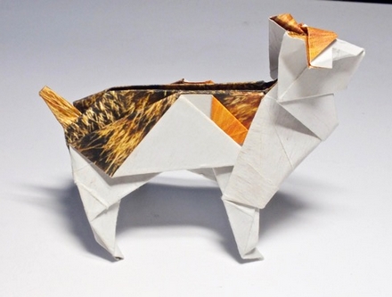 Origami Japanese bobtail by Roman Diaz on giladorigami.com