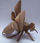 Origami Wasp by Satoshi Kamiya on giladorigami.com