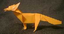 Origami Fox by John Montroll on giladorigami.com