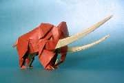 Origami Mammoth by Miyajima Noboru on giladorigami.com