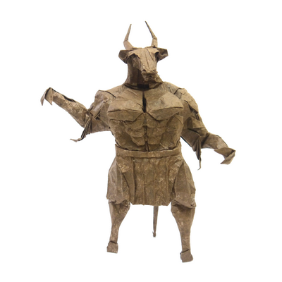 Origami Minotaur by Peter Buchan-Symons on giladorigami.com