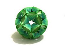 Origami Star orb by Miyuki Kawamura on giladorigami.com