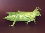 Origami Grasshopper by Robert J. Lang on giladorigami.com