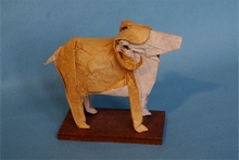 Origami Ram by Victoria Serova on giladorigami.com