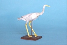 Origami Heron by Oscar L. Rojas Villalobos on giladorigami.com