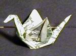 Origami Crane by John Montroll on giladorigami.com