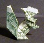 Origami Squirrel by John Montroll on giladorigami.com