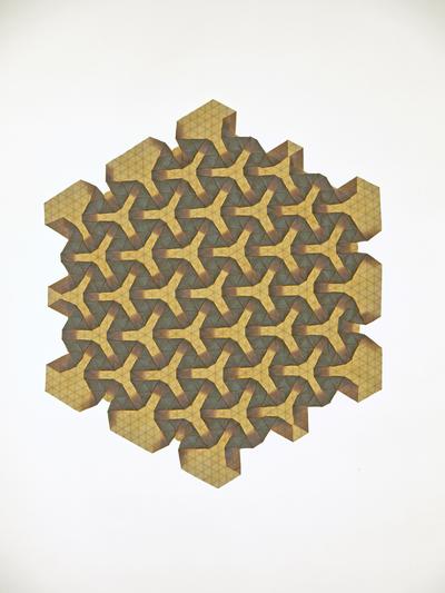 Origami Tiled pyramids by Miguel Ganan on giladorigami.com