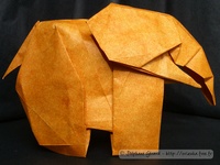 Origami Elephant by Marc Kirschenbaum on giladorigami.com