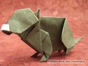 Origami Cat by Makoto Yamaguchi on giladorigami.com