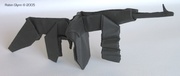 Origami Tommy gun by Robin Glynn on giladorigami.com