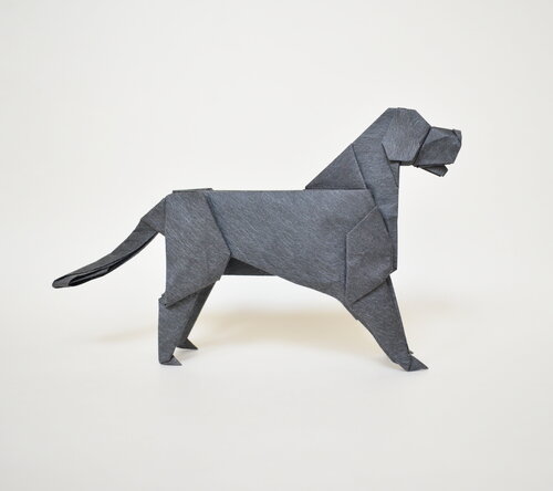 Origami Dog by Joseph Hwang on giladorigami.com