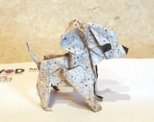 Origami Chihuahua by Kobayashi Hiroaki on giladorigami.com