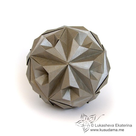 Origami Moon by Ekaterina Lukasheva on giladorigami.com