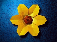 Origami Field flower by David Martinez on giladorigami.com