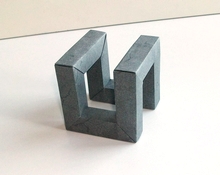 Origami Hamiltonian cube by Francesco Mancini on giladorigami.com