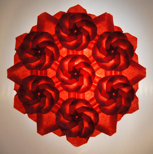 Origami Camellia by Melina Hermsen on giladorigami.com