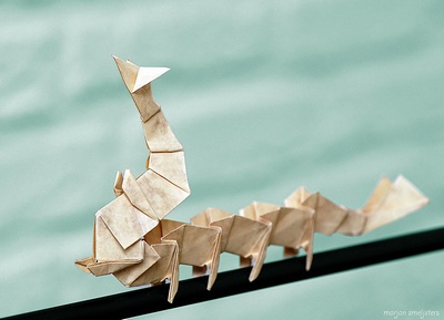 Origami Dragon by Emmanuel Mooser on giladorigami.com