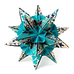 Origami Flower Star by Meenakshi Mukerji on giladorigami.com