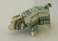 Origami Pig by Joe F.K. Wiatrowski on giladorigami.com