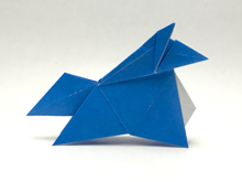 Origami Dog by Watanabe Dai on giladorigami.com