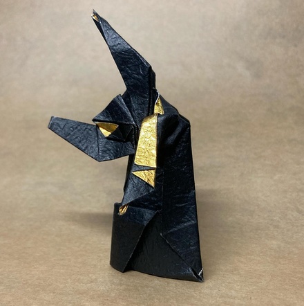 Origami Anubis by Sakurai Ryosuke on giladorigami.com