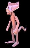 Origami Pink Panther by Carlos Gonzalez Santamaria (Halle) on giladorigami.com