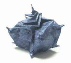 Origami Shell - wider by Toshikazu Kawasaki on giladorigami.com