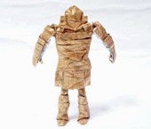 Origami Soldier by Tominaga Kazuhiro on giladorigami.com