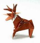 Origami Reindeer by Jun Maekawa on giladorigami.com