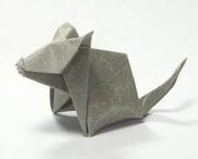 Origami Mouse 2 by Mizuno Ken on giladorigami.com