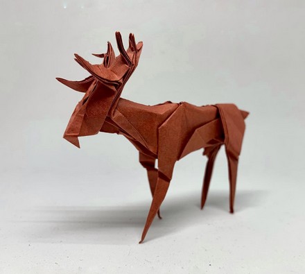 Origami Moose by Andrey Ermakov on giladorigami.com