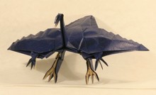 Origami Archaeopteryx by Fernando Gilgado Gomez on giladorigami.com