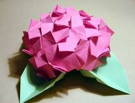 Origami Hydrangea by Toshikazu Kawasaki on giladorigami.com