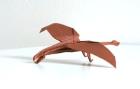 Origami Rhamphorhynchus by John Montroll on giladorigami.com