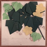 Origami Loofah blossom by Tomoko Tanaka on giladorigami.com