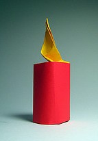 Origami Candle by Kunihiko Kasahara on giladorigami.com