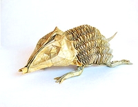 Origami Hedgehog by Eric Joisel on giladorigami.com