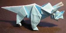 Origami Triceratops by Go Kinoshita on giladorigami.com