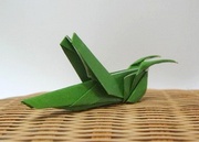 Origami Grasshopper by Seo Won Seon (Redpaper) on giladorigami.com