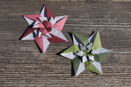 Origami Rotari star by Usman Rosyidhi on giladorigami.com