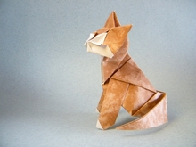 Origami Devon rex by Roman Diaz on giladorigami.com