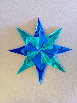 Origami Sunstar by Enrica Dray on giladorigami.com