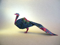 Origami Peacock by Juan Gimeno on giladorigami.com