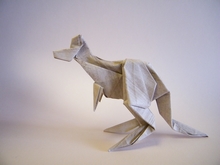 Origami Kangaroo by Gen Hagiwara on giladorigami.com