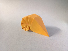 Origami Shell by Beth Johnson on giladorigami.com