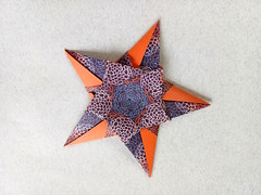 Origami Evani star by Jonicley Macedo on giladorigami.com